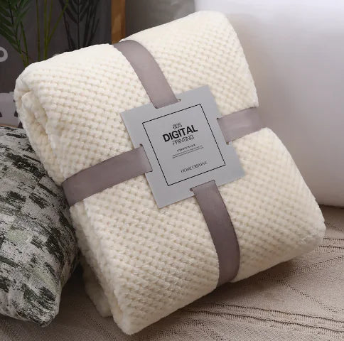 SnugFit Flannel Sofa Blanket
