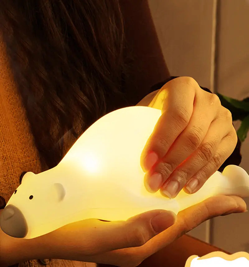 Silicone Kids' Soothing Night Lamp