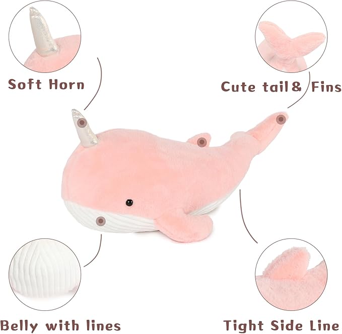 Whale Hugs Pillow