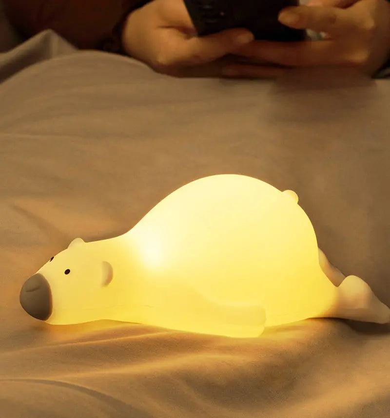 Silicone Kids' Soothing Night Lamp