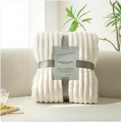 SnugFit Flannel Sofa Blanket