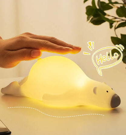 Silicone Kids' Soothing Night Lamp
