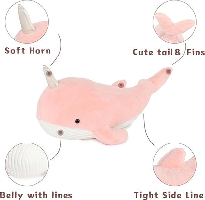 Whale Hugs Pillow
