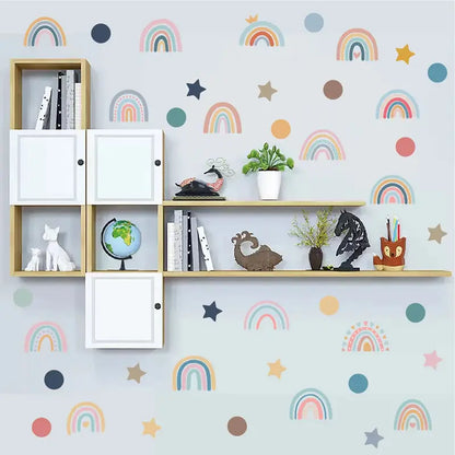 Rainbow Wall Stickers for Kids' Room