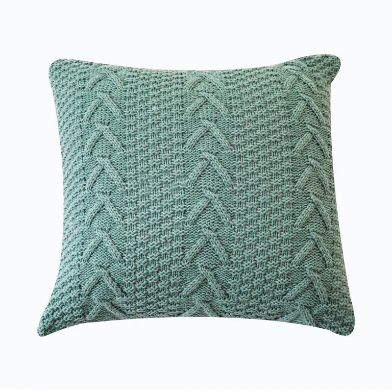 Modern Home Knitted Pillow