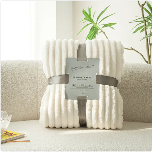 SnugFit Flannel Sofa Blanket
