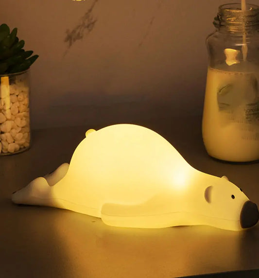 Silicone Kids' Soothing Night Lamp