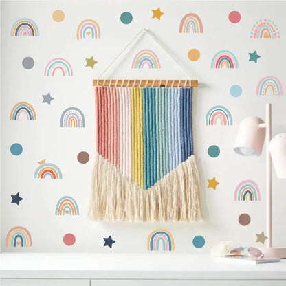 Rainbow Wall Stickers for Kids' Room